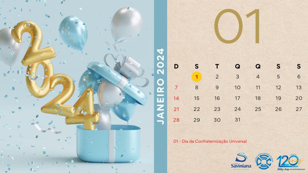 Calendário do mês de fevereiro – 2024 - CSCS